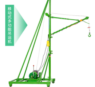家用起重吊機(jī)吊運(yùn)牲畜時要特別注意捆綁問題